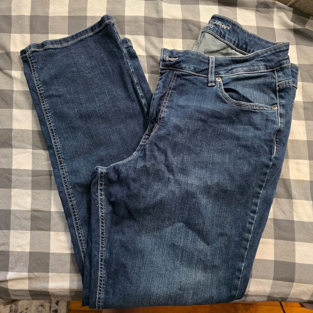 Maurices M Jeans Women's 18W Regular High Rise Curvy Straight Leg Jeans
